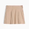 Jupe-short kaki plissée pour enfants