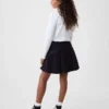 Jupe-short kaki plissée pour enfants