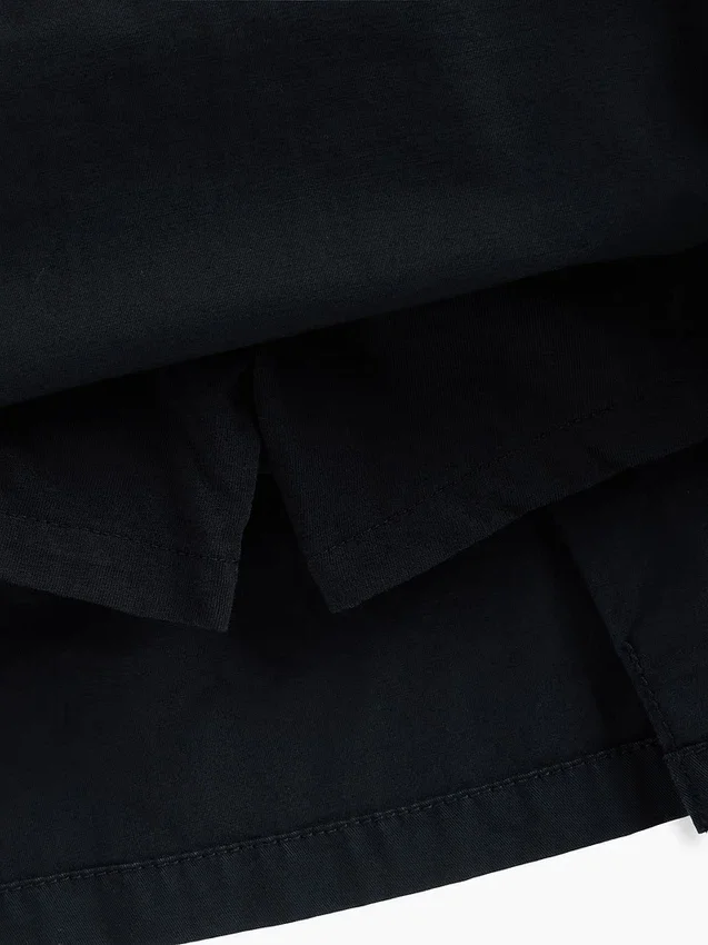 Jupe-short kaki plissée pour enfants