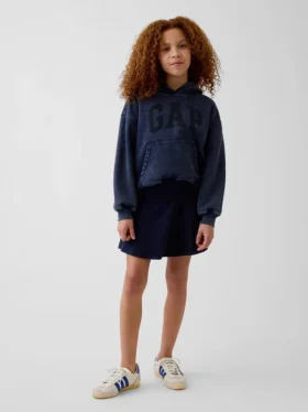Jupe-short à taille rabattable pour enfant