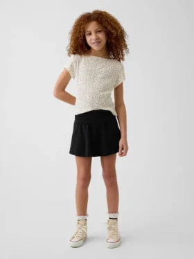 Jupe-short à taille rabattable pour enfant