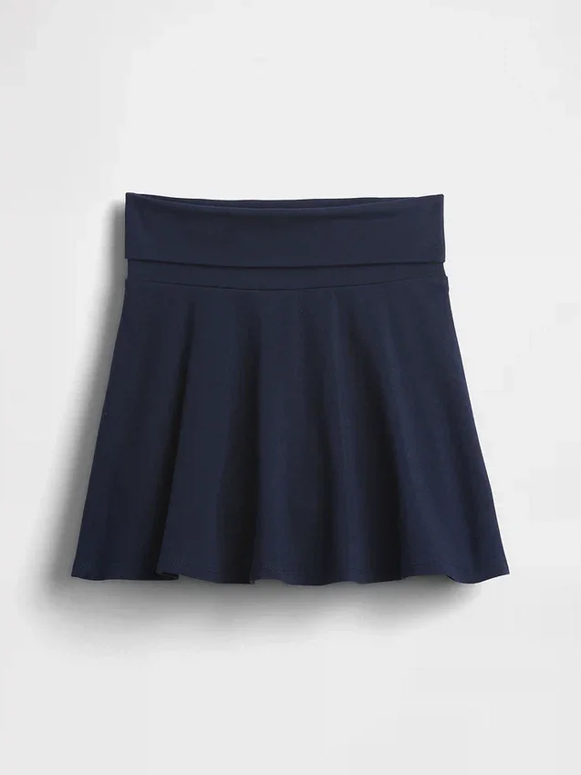 Jupe-short à taille rabattable pour enfant