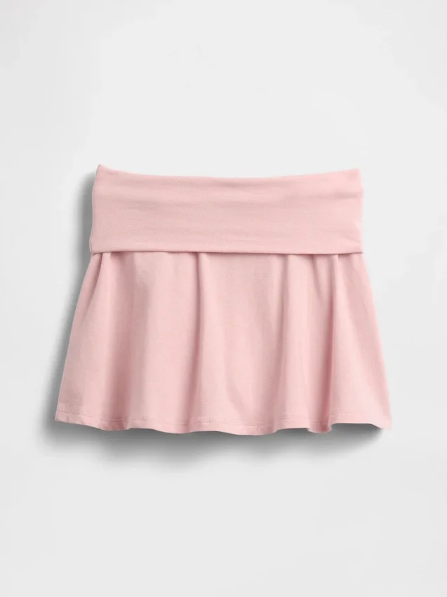 Jupe-short à taille rabattable pour enfant