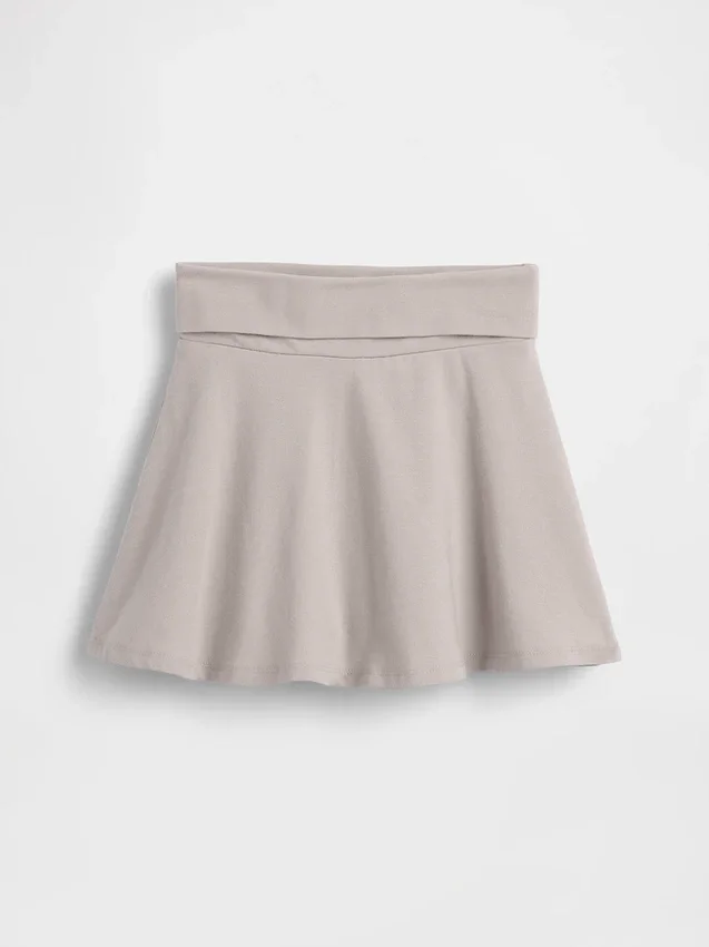 Jupe-short à taille rabattable pour enfant