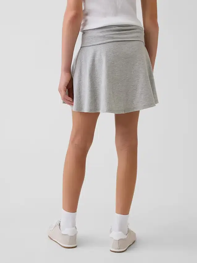Jupe-short à taille rabattable pour enfant