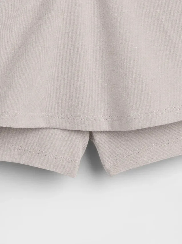 Jupe-short à taille rabattable pour enfant