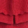 Jupe-short à volants en crochet pour enfants