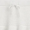 Jupe-short à volants en crochet pour enfants