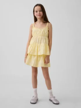 Jupe-short à volants pour enfants