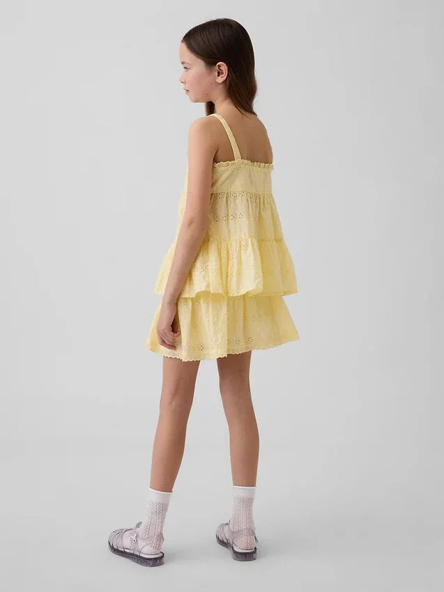 Jupe-short à volants pour enfants
