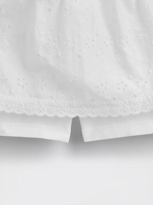 Jupe-short à volants pour enfants