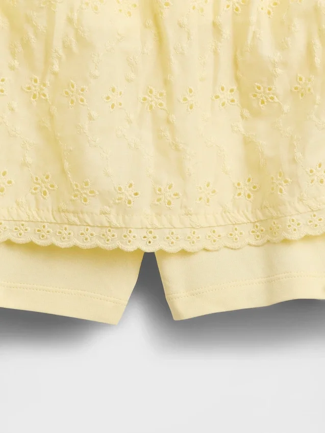 Jupe-short à volants pour enfants