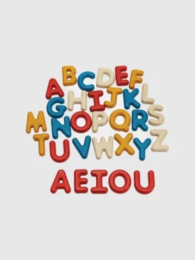 Kit d’apprentissage de l’alphabet majuscules