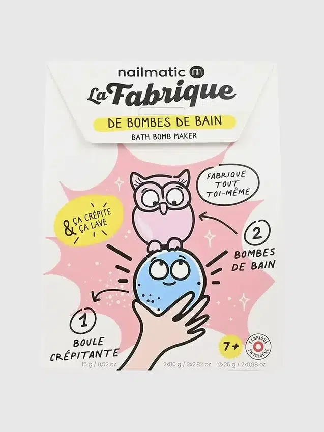 Kit de fabrication de bombes de bain Nailmatic avec boule effervescente