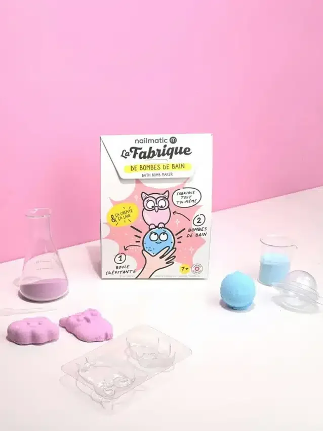 Kit de fabrication de bombes de bain Nailmatic avec boule effervescente