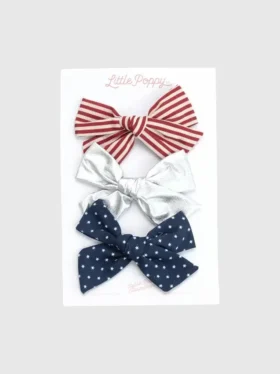 L'ensemble de barrettes à nœud Lauren