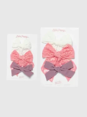L’ensemble de barrettes à nœud Marilyn