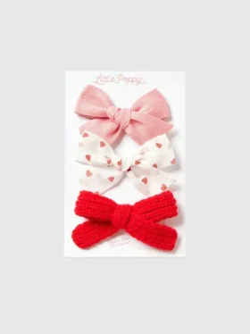 L'ensemble de barrettes Rosie Bow
