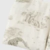 La couverture pour bébé en bambou « Gilded Bird Safari Toile »