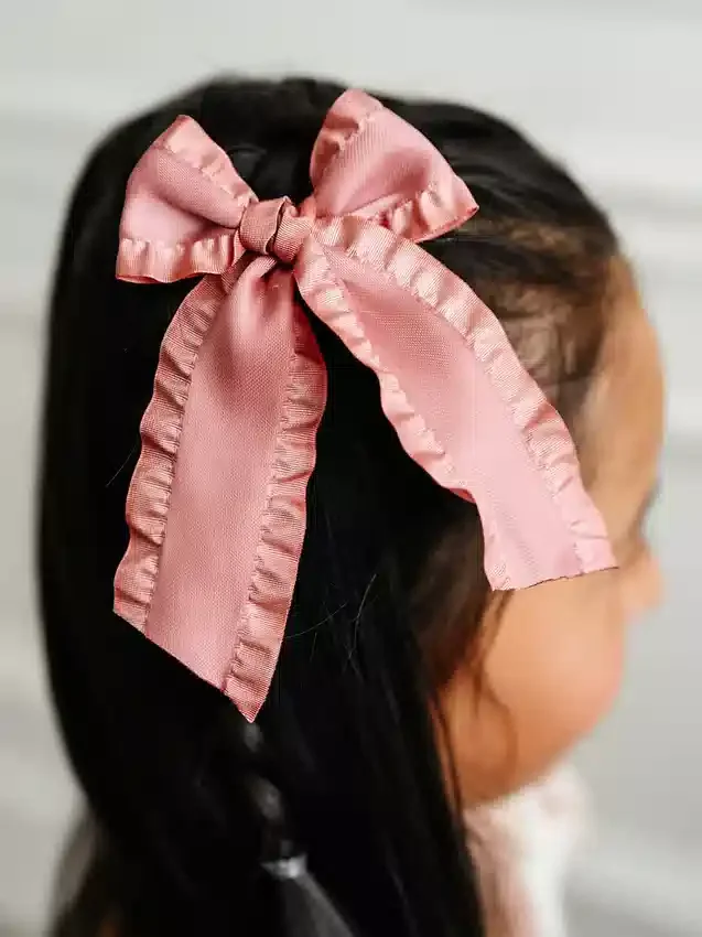 Le lot de barrettes à nœud Adaline