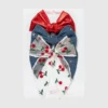 Le lot de barrettes à nœud « Cherry »