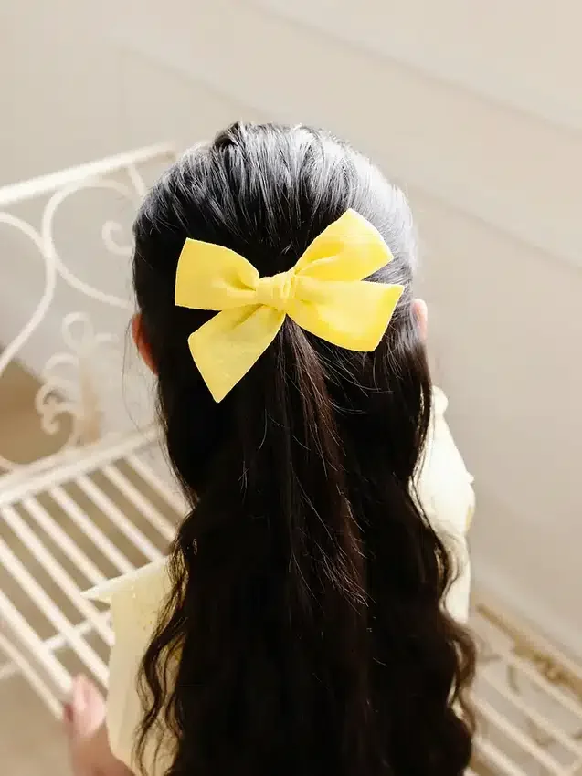 Le lot de barrettes à nœud Nora