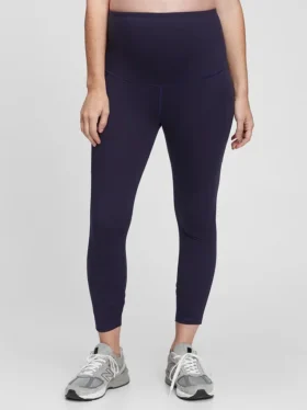 Legging de maternité « Recycled Power » à panneau intégral, longueur 7/8