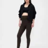 Leggings de maternité de tous les jours avec panneau intégral