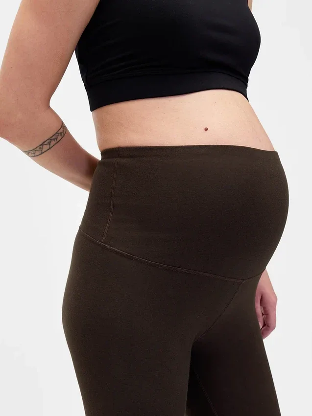 Leggings de maternité de tous les jours avec panneau intégral