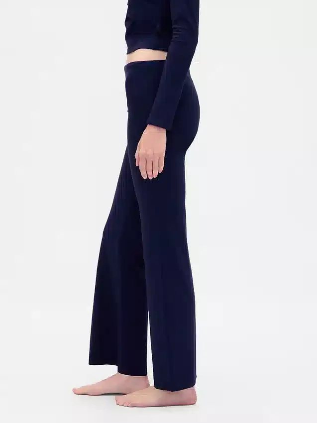 Leggings de pyjama modernes à taille rabattable