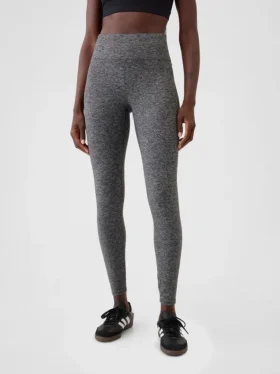 Leggings en jersey GapFit Smooth à taille haute