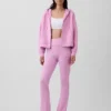 Leggings GapFit Smooth à taille repliable et jambes légèrement évasées
