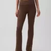 Leggings GapFit Smooth à taille repliable et jambes légèrement évasées