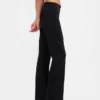 Leggings GapFit Smooth à taille repliable et jambes légèrement évasées