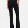 Leggings GapFit Smooth à taille repliable et jambes légèrement évasées