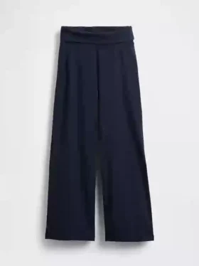 Leggings à jambes larges et taille rabattable pour enfants