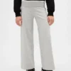 Leggings à jambes larges et taille rabattable pour enfants