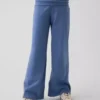 Leggings à jambes larges et taille rabattable pour enfants