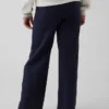Leggings à jambes larges et taille rabattable pour enfants