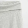 Leggings à jambes larges et taille rabattable pour enfants