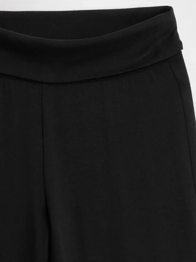 Leggings à jambes larges et taille rabattable pour enfants