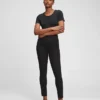 Leggings taille haute bi-extensibles