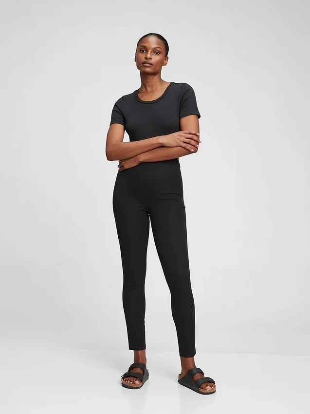 Leggings taille haute bi-extensibles