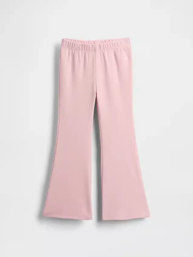 Leggings évasés à côtes pour Bébé & Enfant, à assortir