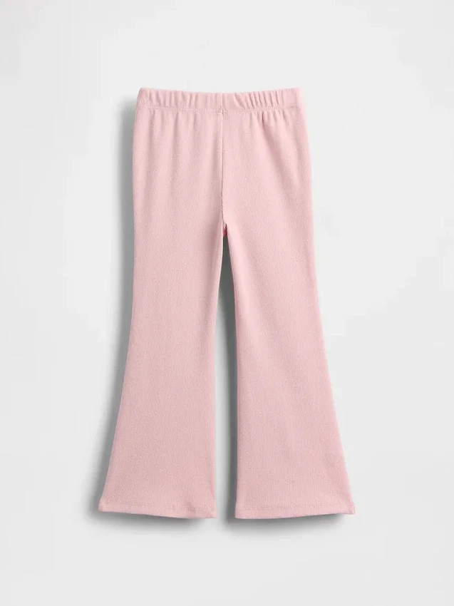 Leggings évasés à côtes pour Bébé & Enfant, à assortir
