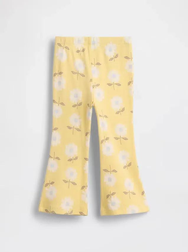 Leggings évasés à côtes pour Bébé & Enfant, à assortir