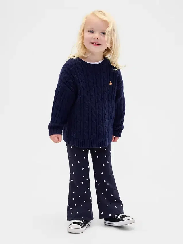 Leggings évasés doublés douillets pour Bébé & Enfant