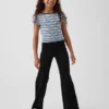 Leggings évasés à taille repliable pour enfants