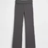 Leggings évasés à taille repliable pour enfants
