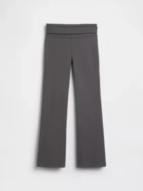 Leggings évasés à taille repliable pour enfants